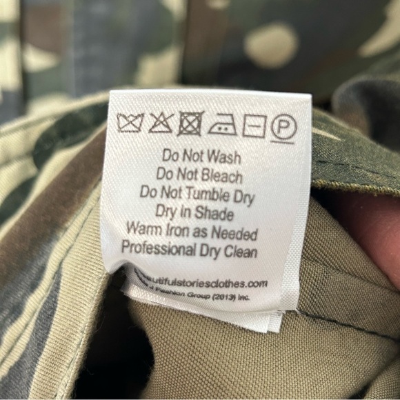 Beautiful Stories Embellished Camo Jacket - Picture 13 of 16